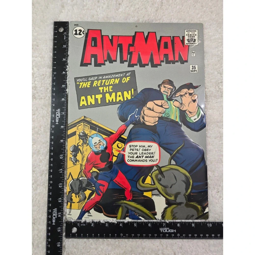 Marvel Ant-Man Comic Book Cover Tin Sign Tales to Astonish 35 Metal Wall Art NEW